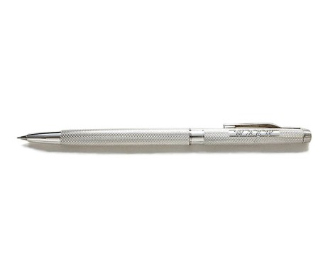Manton Silver Pencil & Gift Box with Engraved Personal Message. Personalised Luxury Pencil In Hallmarked Sterling Silver. Free Engraving & Next Day UK Delivery!