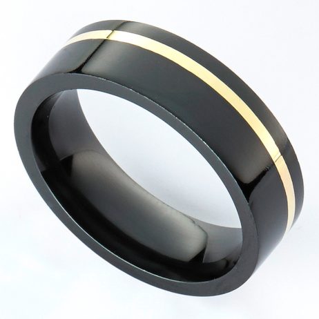 Zirconium and Gold Ring on The Online Gifts Company