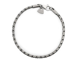 Sleek Grade 2 titanium snake chain bracelet, hand-finished in the UK. Lightweight, hypoallergenic, and perfect for everyday wear. Available in multiple lengths and finishes. Focus Keyphrase: titanium snake chain bracelet
